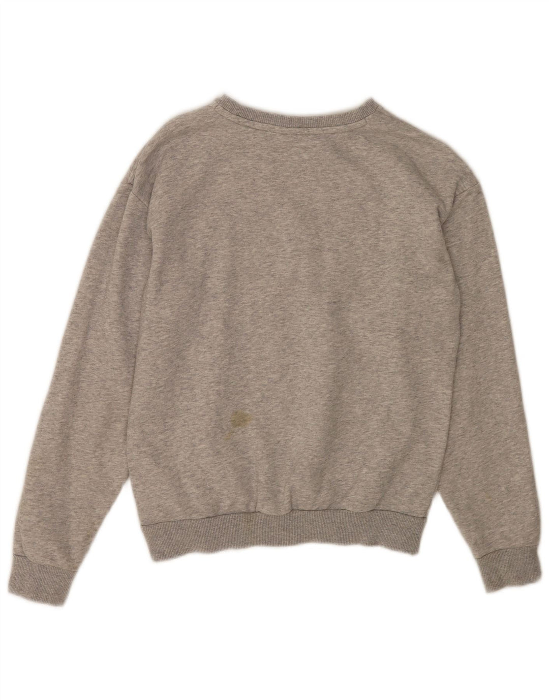 Felpa grafica da uomo Puma Jumper XS in cotone chiazzato grigio