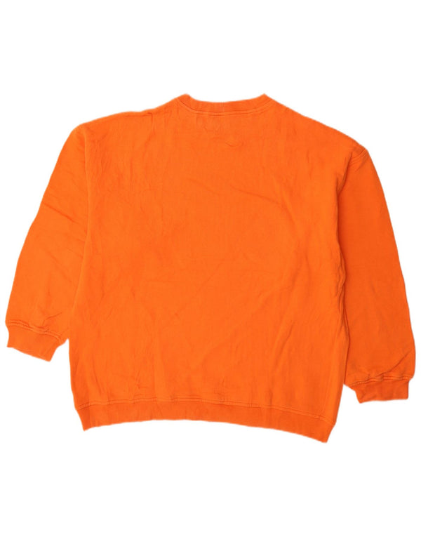 Felpa grafica da uomo Stefanel Maglione XL Arancione