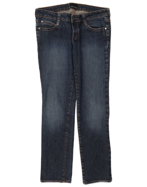 Calvin Klein Womens Slim Jeans W34 L30 Blue