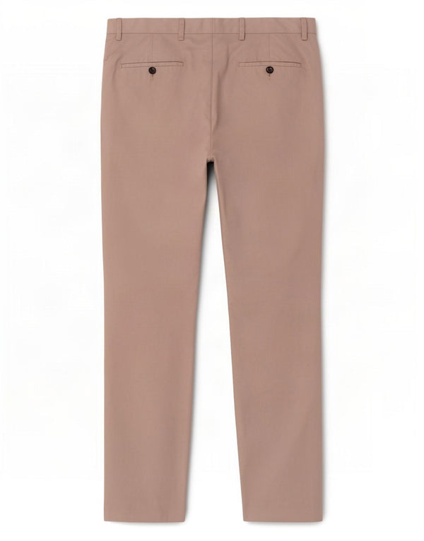 Pantaloni chino vestibilità regolare da uomo Marks & Spencer W34 L32 poliestere grigio