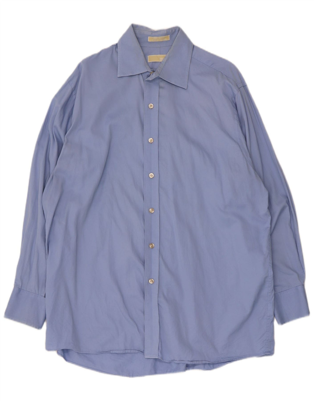 Camicia da uomo Michael Kors taglia 16 1/2 grande cotone blu