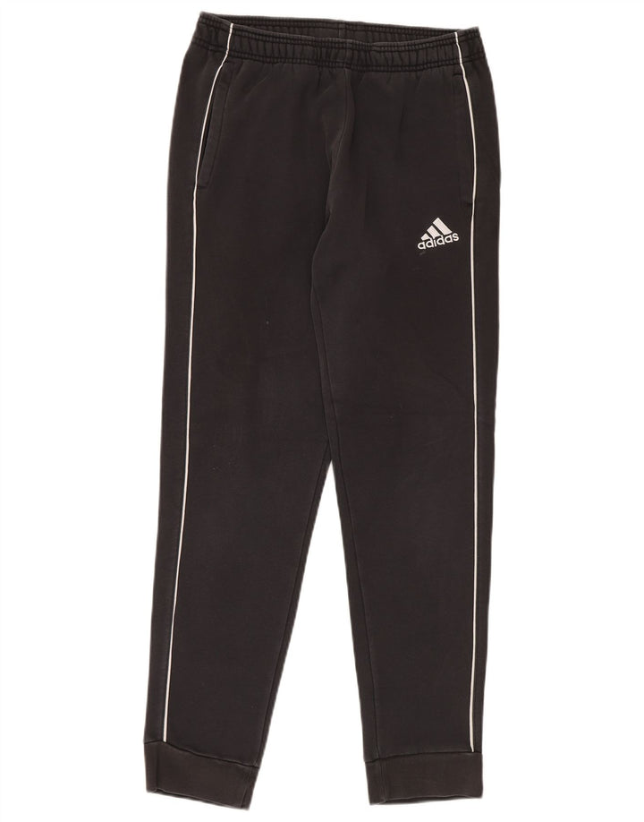 Pantaloni da tuta da uomo Adidas Joggers piccoli in cotone a righe grigie