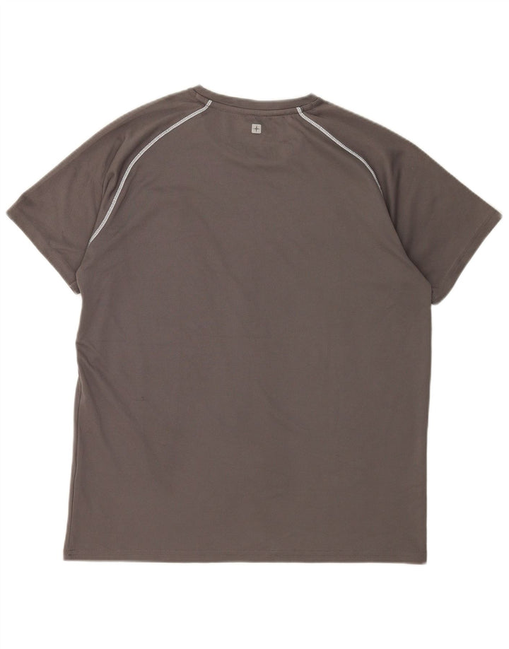 MOUNTAIN WAREHOUSE T-shirt IsoCool da uomo grande grigia