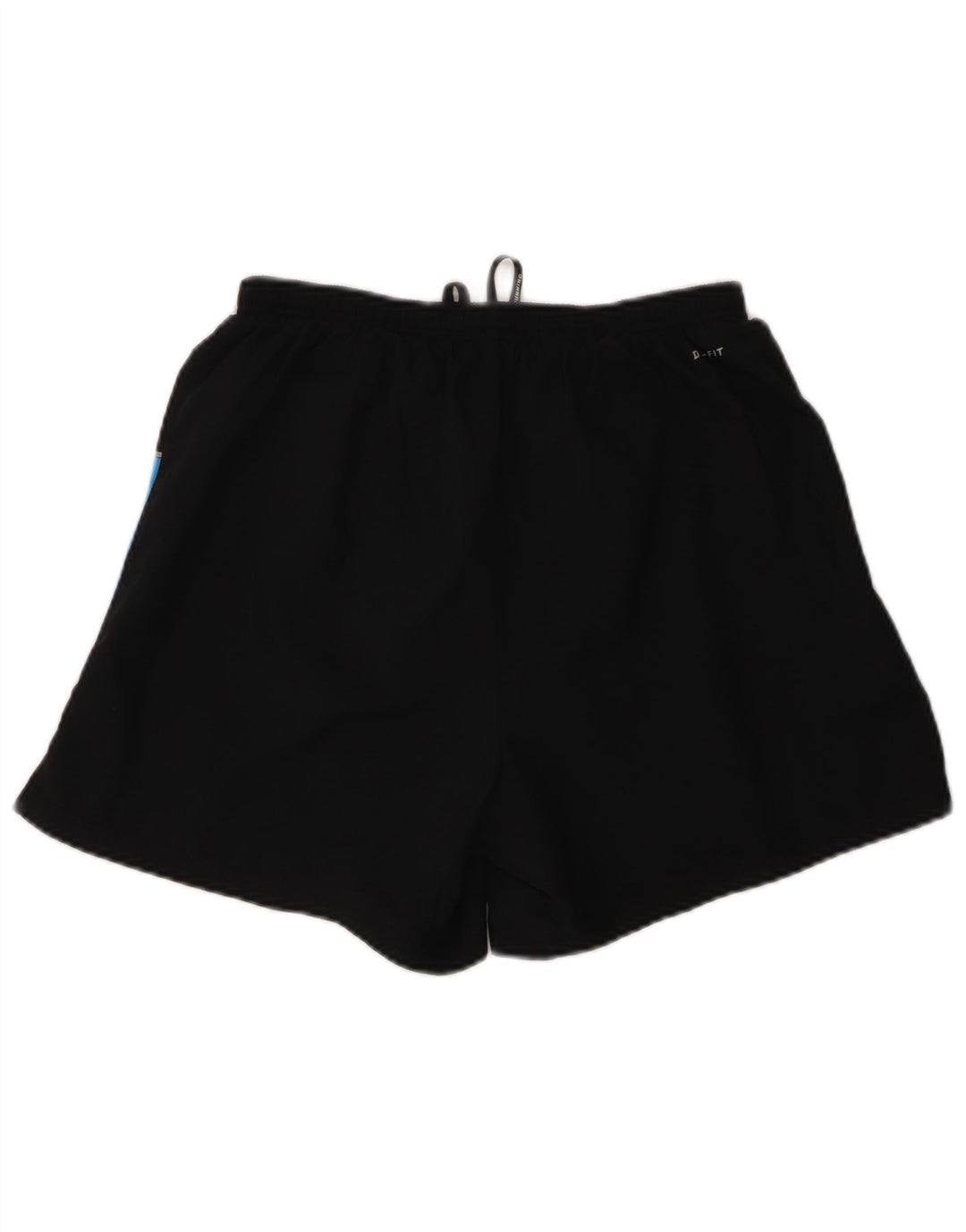 Pantaloncini sportivi Nike Dri Fit da uomo, colore nero medio, in poliestere color block