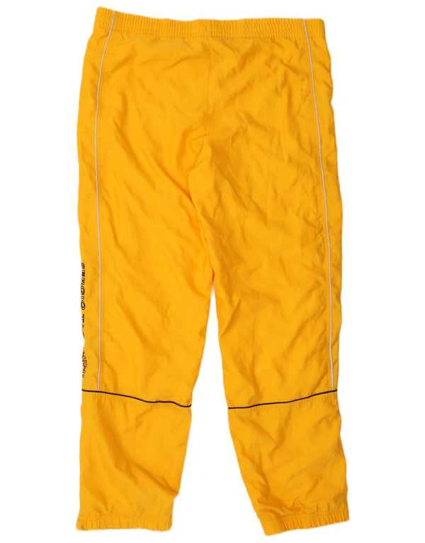 Sergio Tacchini Pantaloni da tuta con grafica da uomo Joggers Large Giallo