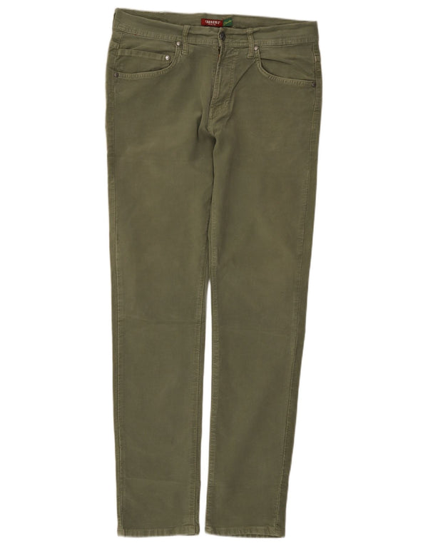 Pantaloni casual slim da uomo Carrera IT 48 Medium W33 L32 Cotone kaki