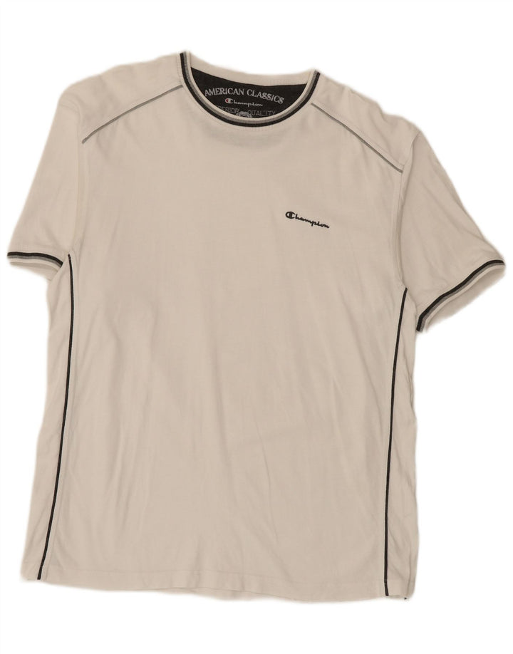 CHAMPION Mens T-Shirt Top XL White