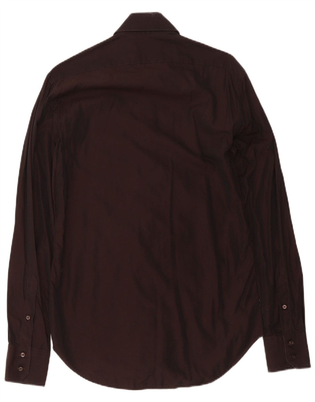 Camicia Zara da uomo EU 38 in cotone marrone medio