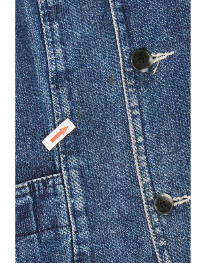 Giacca di jeans vintage da uomo UK 42 XL Blu
