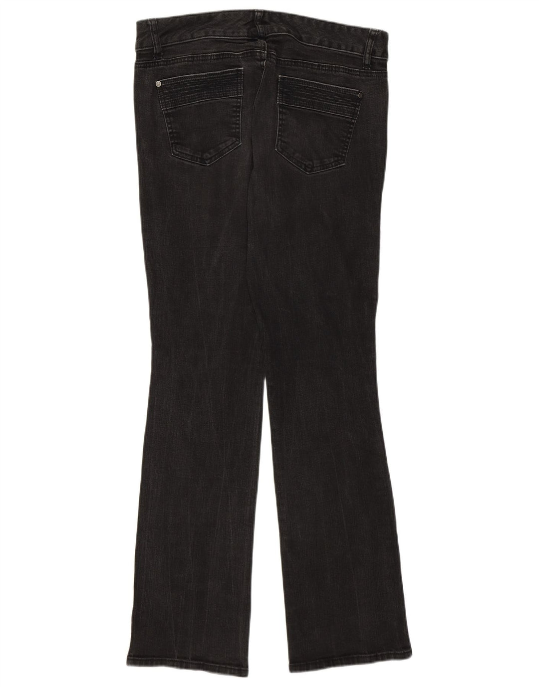 Jeans Bootcut da donna Tommy Hilfiger US 10 Large W32 L30 Cotone grigio