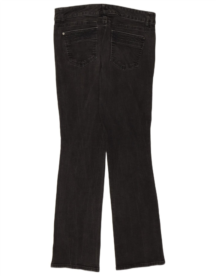 Jeans Bootcut da donna Tommy Hilfiger US 10 Large W32 L30 Cotone grigio