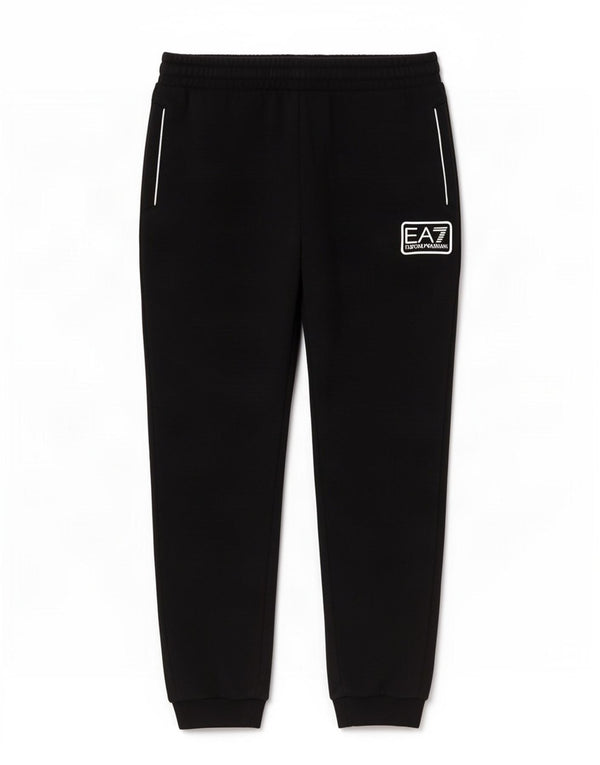 Pantaloni da tuta con grafica da ragazzo Emporio Armani Joggers 11-12 anni neri