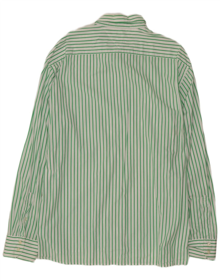 TOMMY HILFIGER Camicia da uomo 2XL Cotone gessato verde