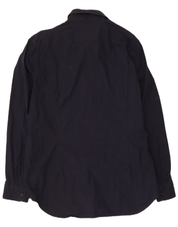 Camicia da uomo G-Star XL in cotone blu navy