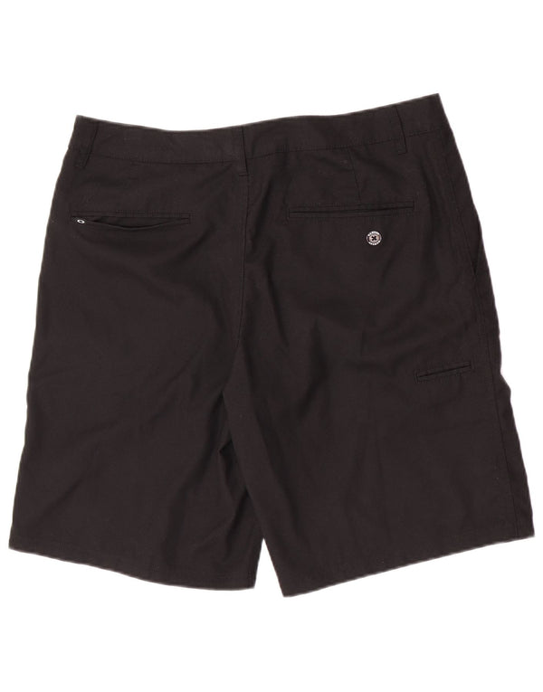 Pantaloncini chino da uomo Oakley W36 Large in poliestere nero