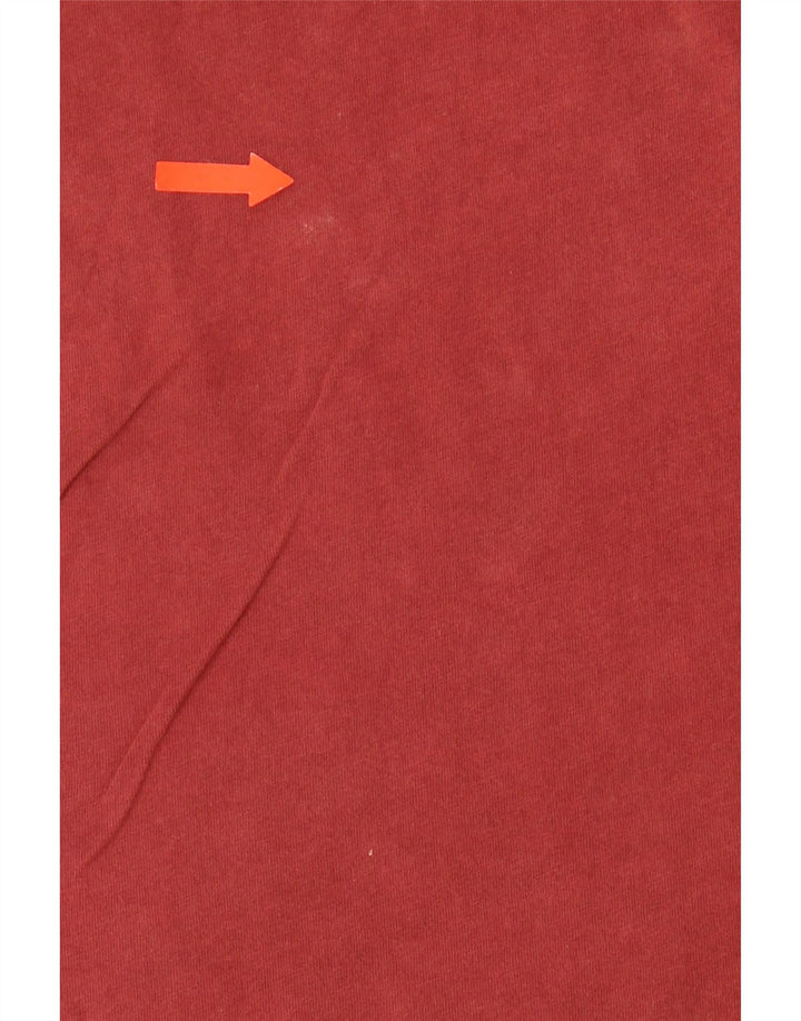 ALL SAINTS Mens Polo Shirt Medium Red Cotton Vintage All Saints and Second-Hand All Saints from Messina Hembry 