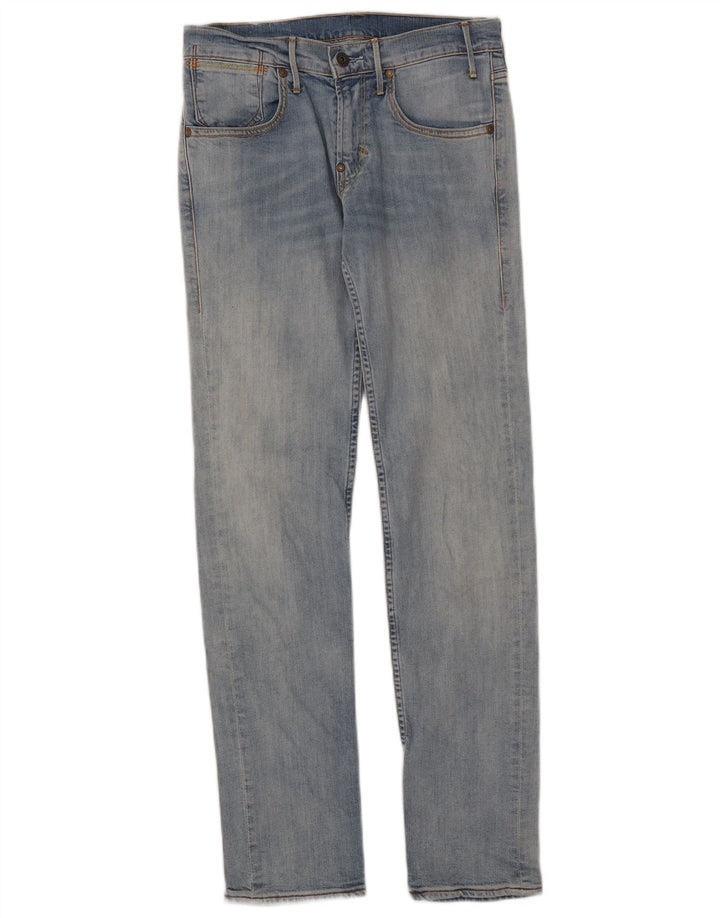 Jeans slim da uomo Levi's W29 L32 in cotone blu