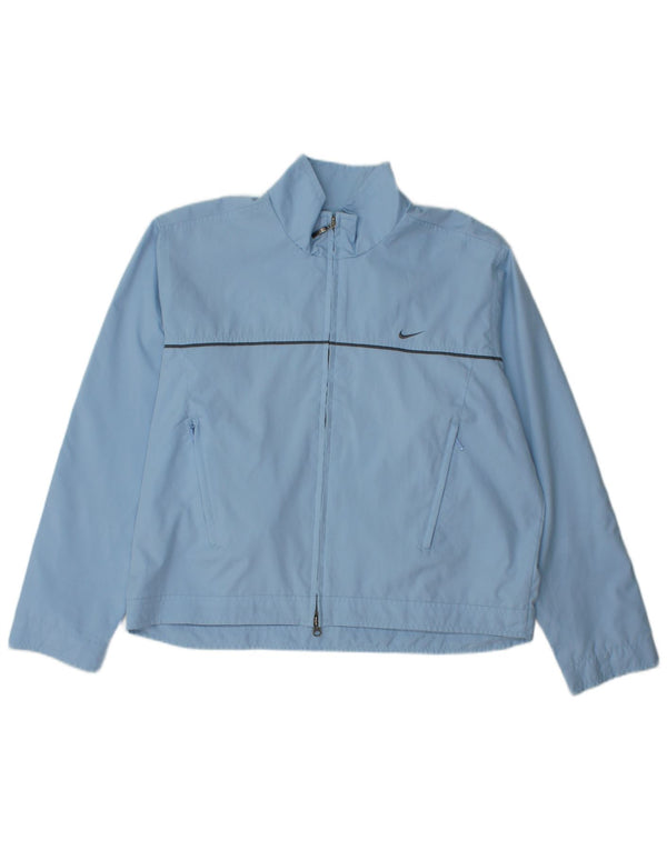 Giacca da ginnastica oversize da donna Nike US 12/14 Large Blu Poliestere