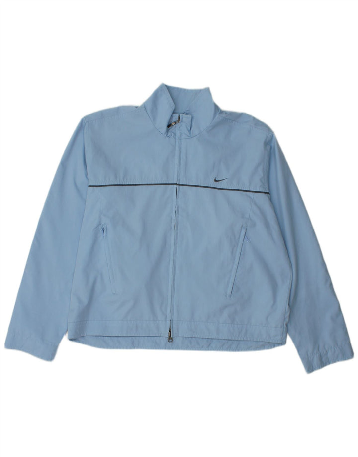 Giacca da ginnastica oversize da donna Nike US 12/14 Large Blu Poliestere