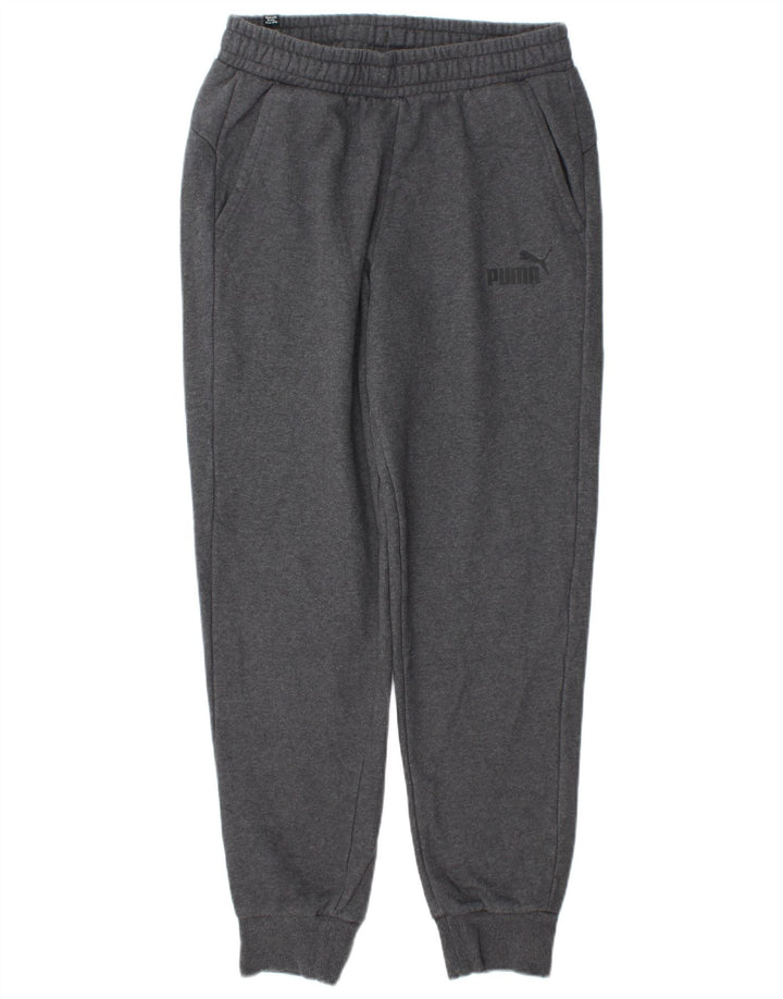 Pantaloni da tuta da uomo Puma Joggers in cotone grigio medio