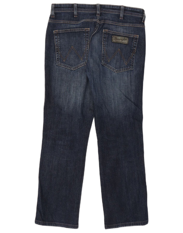 Jeans dritti elasticizzati Wrangler Arizona W32 L27 da uomo in cotone blu