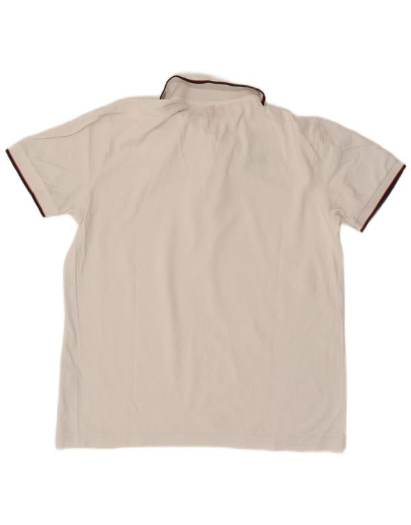 Polo Kappa Uomo Large Bianca