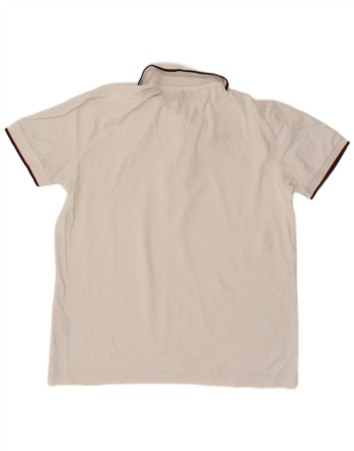 Polo Kappa Uomo Large Bianca