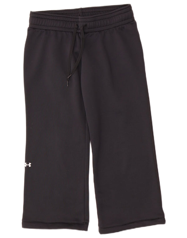 Pantaloni da tuta corti da donna UNDER ARMOUR UK 10 piccoli neri