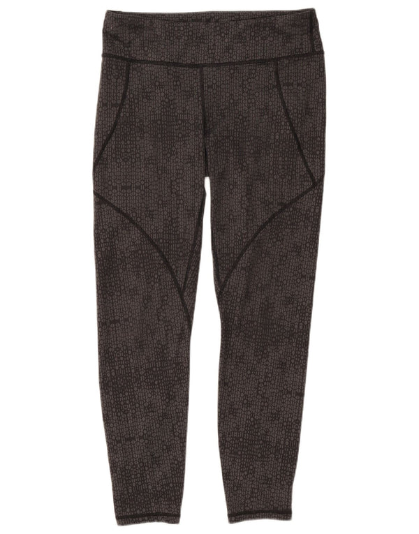 Leggings da donna Patagonia UK 14 Large Poliestere geometrico grigio