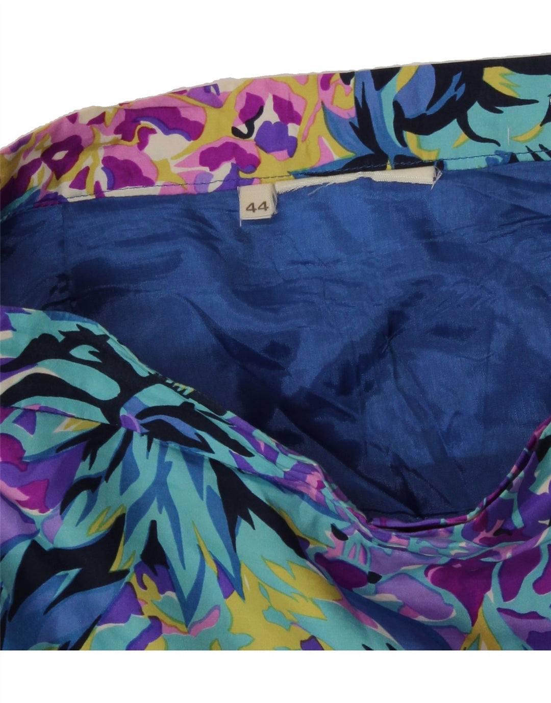 VINTAGE Womens Flared Skirt IT 44 Medium W26  Multicoloured Floral Vintage Vintage and Second-Hand Vintage from Messina Hembry 