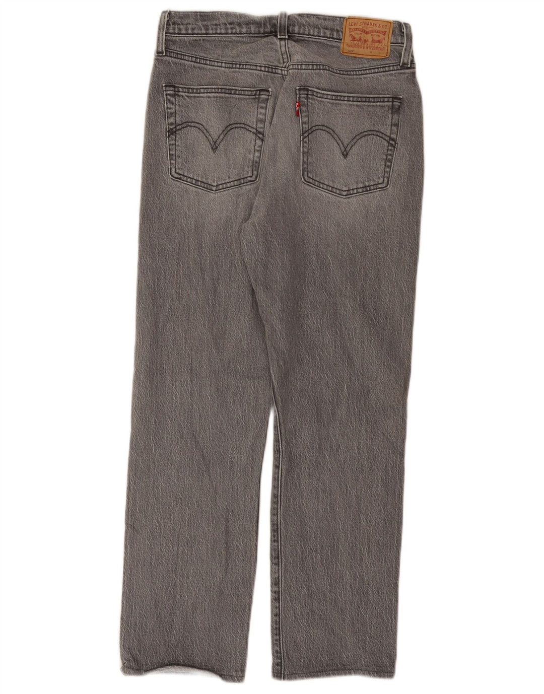 Jeans dritti Levi's 501 da donna W27 L28 cotone grigio
