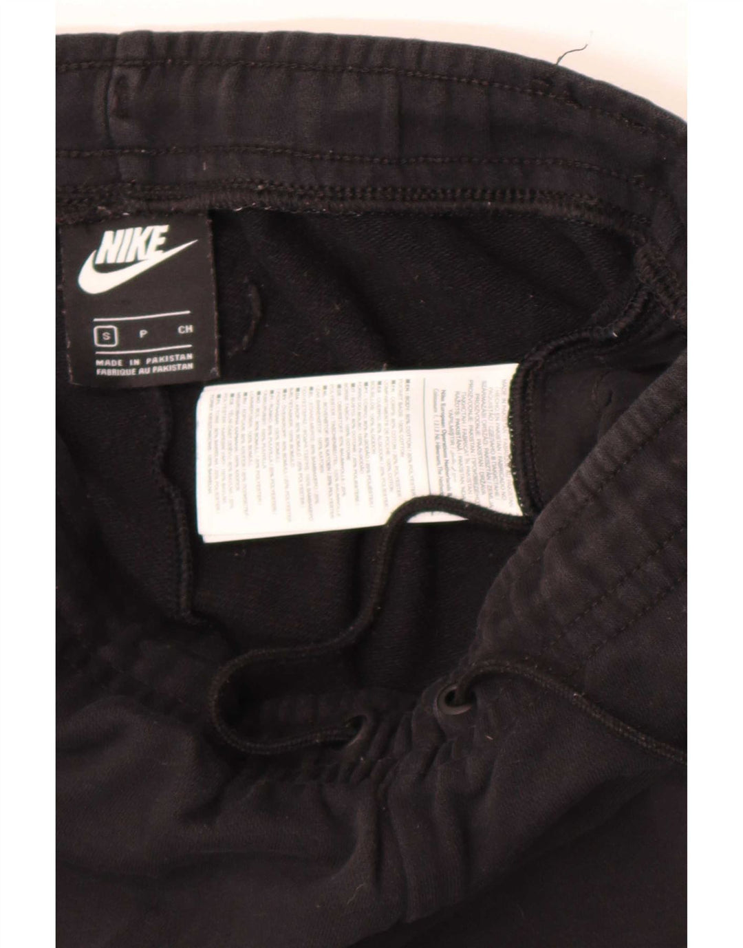 Pantaloni da tuta da uomo Nike Joggers piccoli in cotone nero