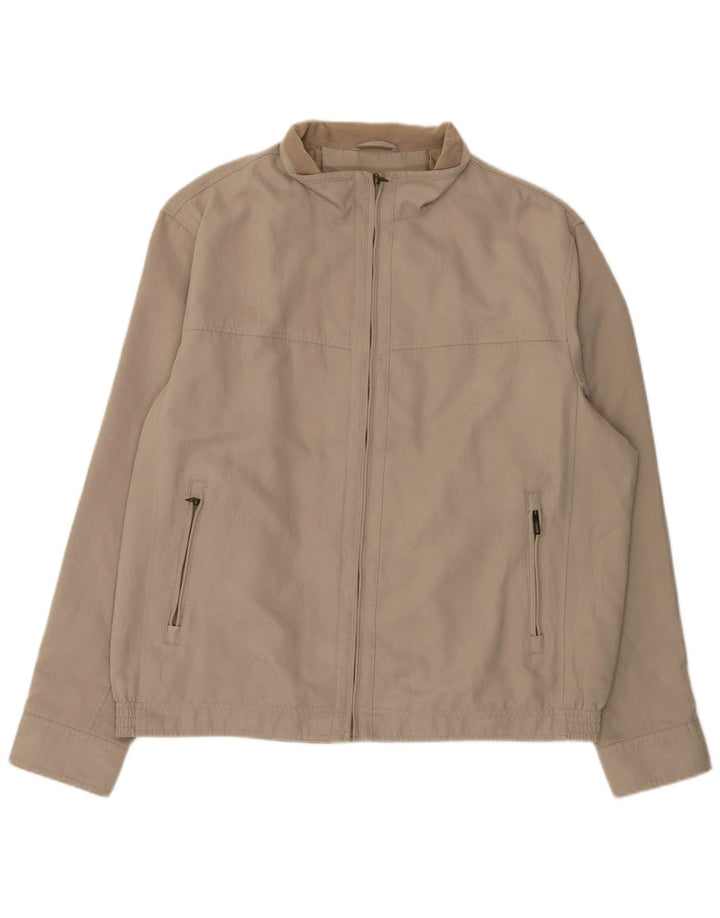 Giubbotto bomber da uomo Marks & Spencer UK 44/46 XL poliestere grigio