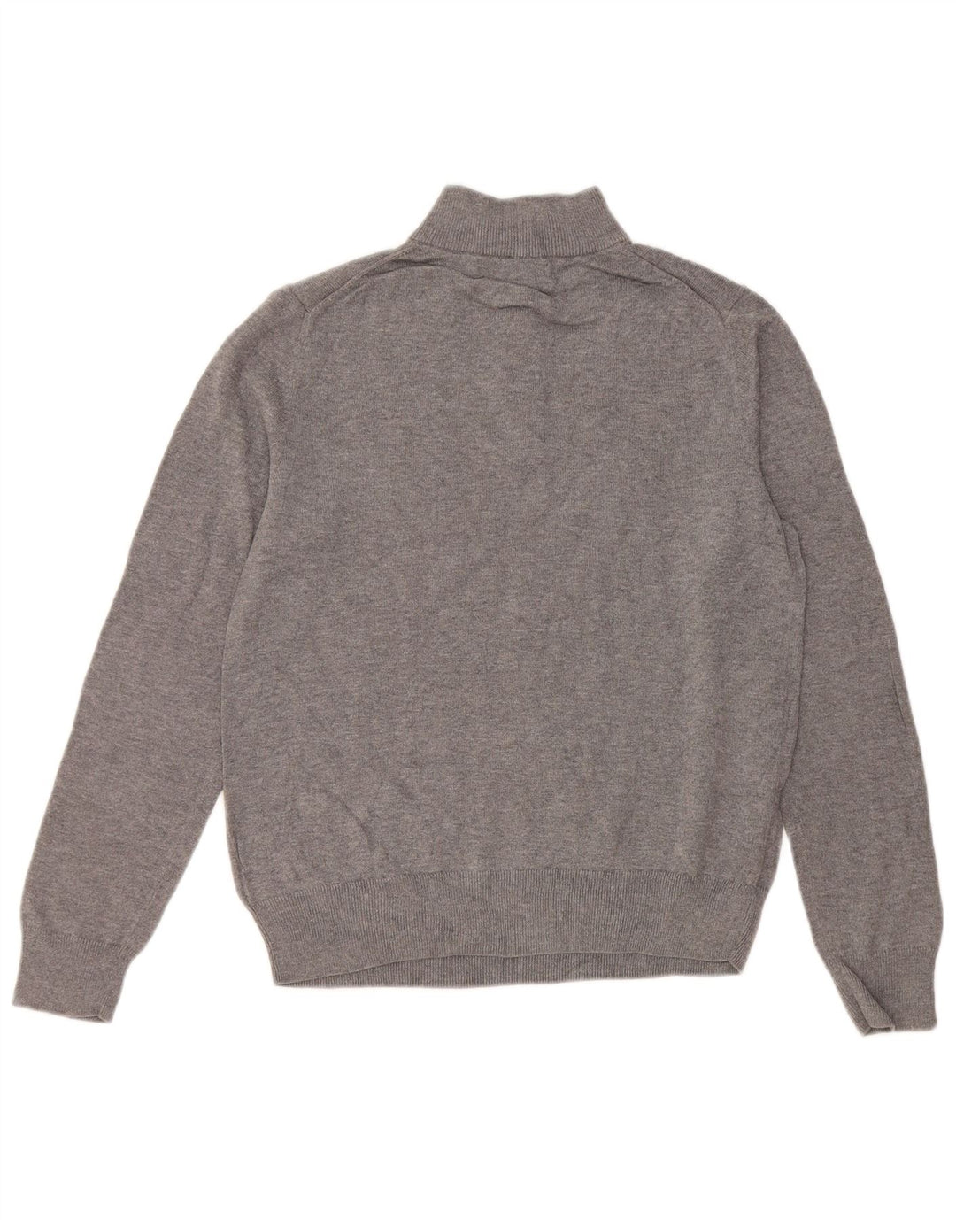 VINEYARD VINES Maglione da ragazzo con zip e collo 15-16 anni grande in cotone grigio