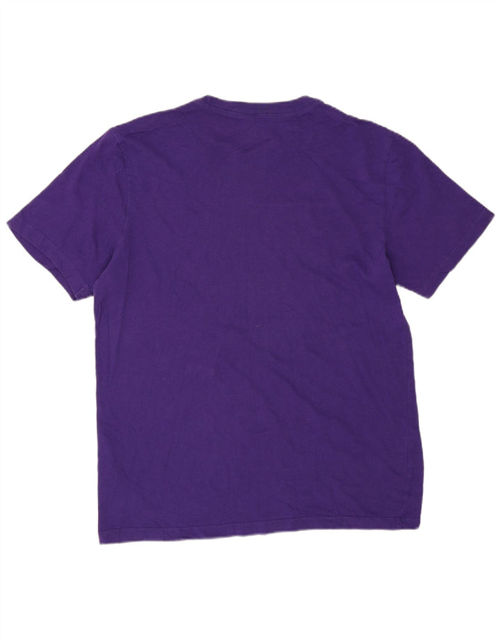T-shirt grafica da uomo NIKE Top in cotone viola medio