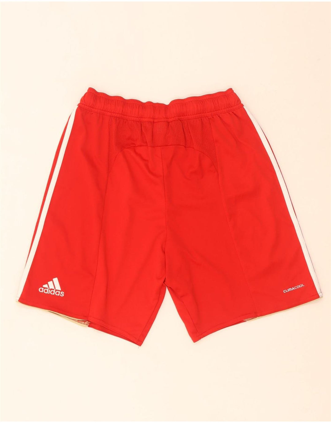Pantaloncini sportivi Adidas da uomo Liverpool piccoli in poliestere rosso