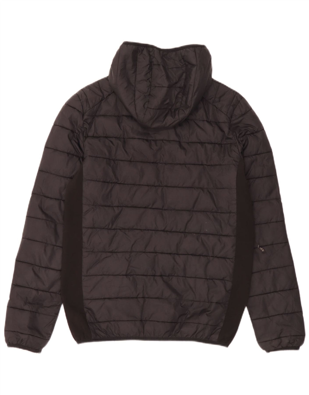 Giacca imbottita con cappuccio da uomo Ellesse UK 36 piccola in nylon nero