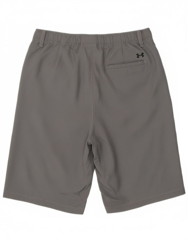 Pantaloncini chino larghi da ragazzo Under Armour 13-14 anni XL W30 grigi