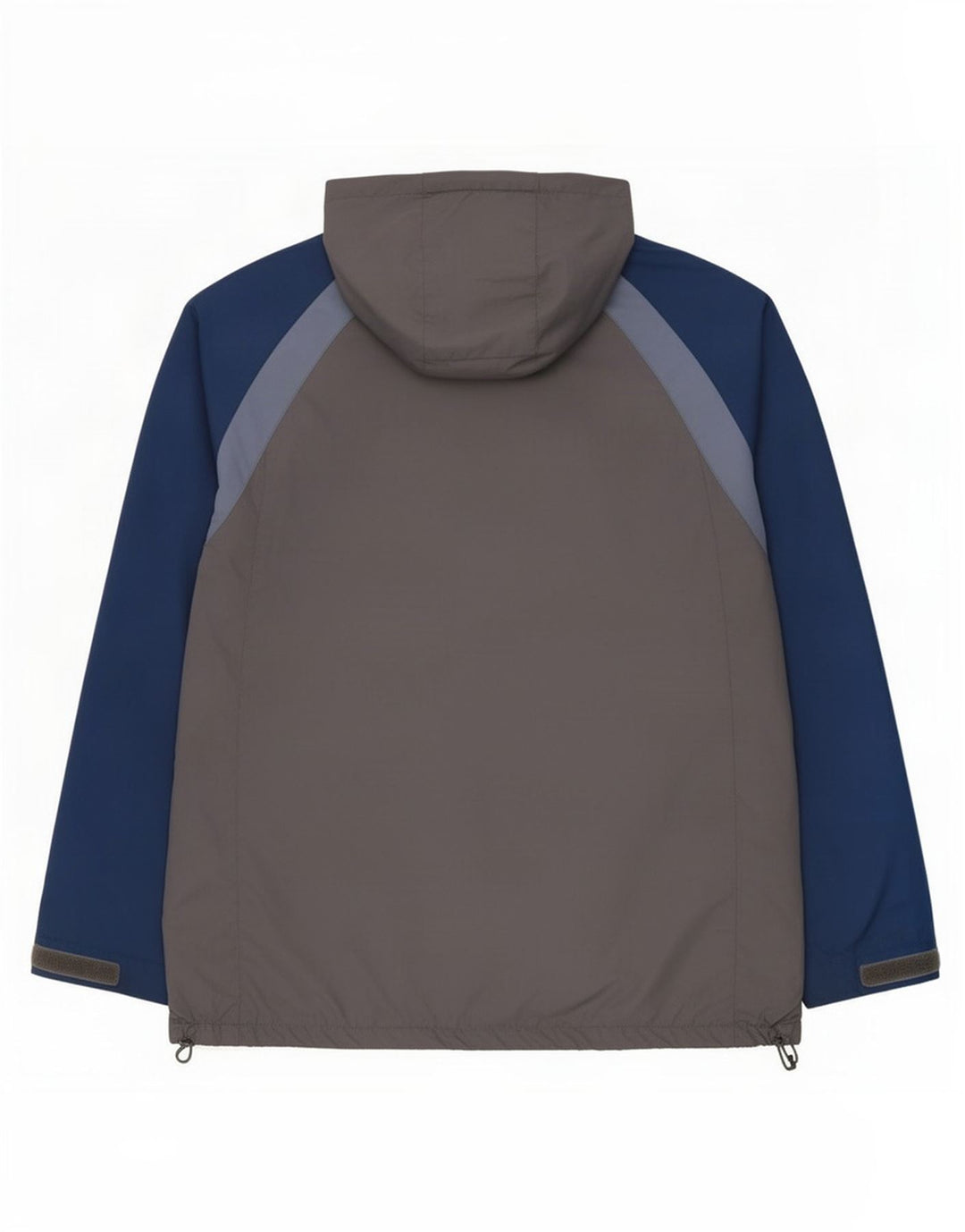 Giacca antipioggia da uomo con cappuccio Fat Face UK 42 XL Poliestere color block grigio