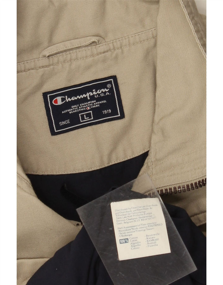 Giacca utility da uomo CHAMPION UK 40 Large Beige Cotton