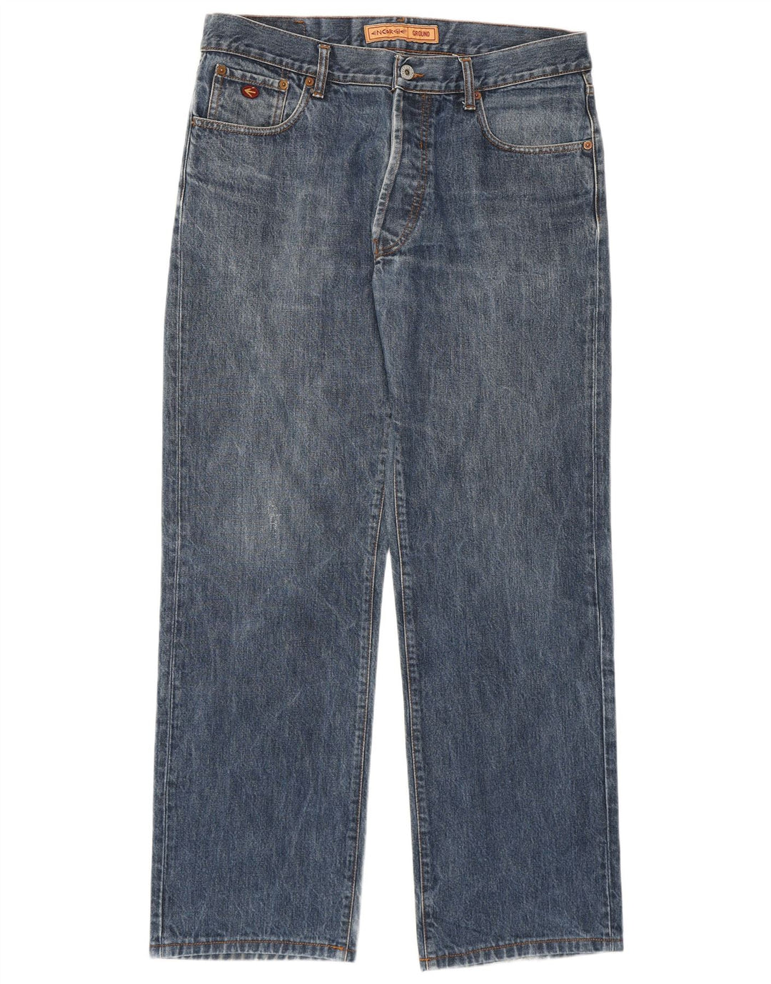 Jeans dritti da uomo Energie W36 L31 cotone blu