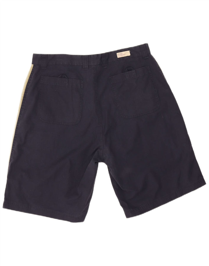 Pantaloncini casual da uomo Fat Face Large W34 Poliestere color block blu navy