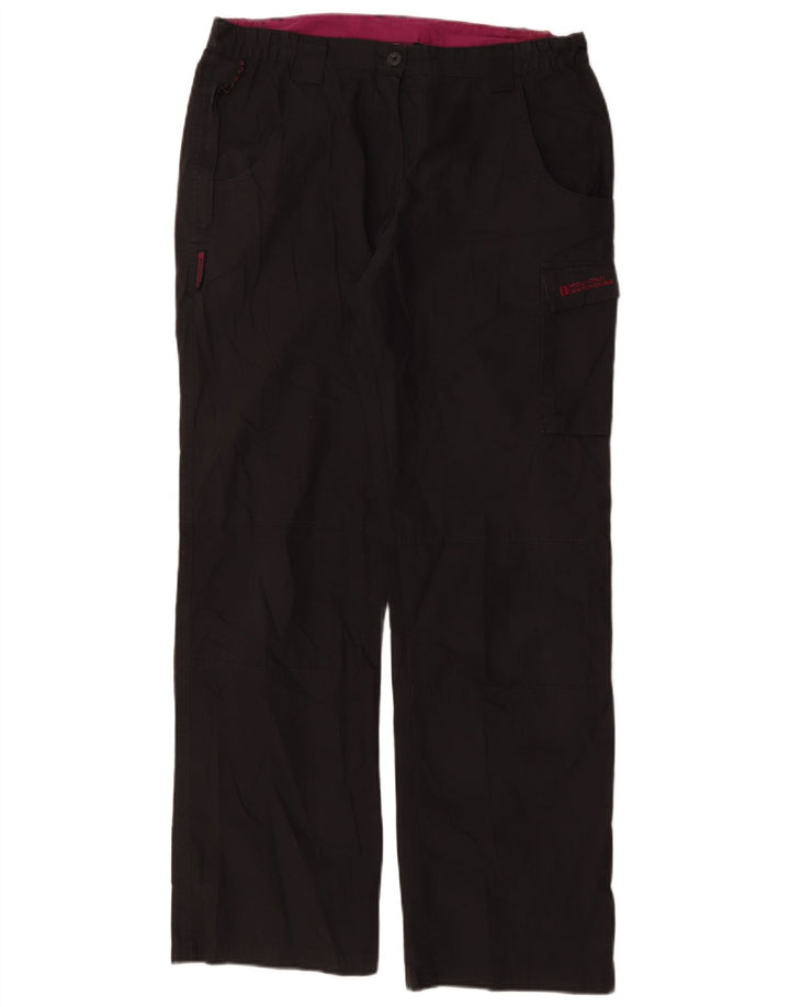 Pantaloni cargo da donna Mountain Warehouse UK 12 medi W34 L31 neri