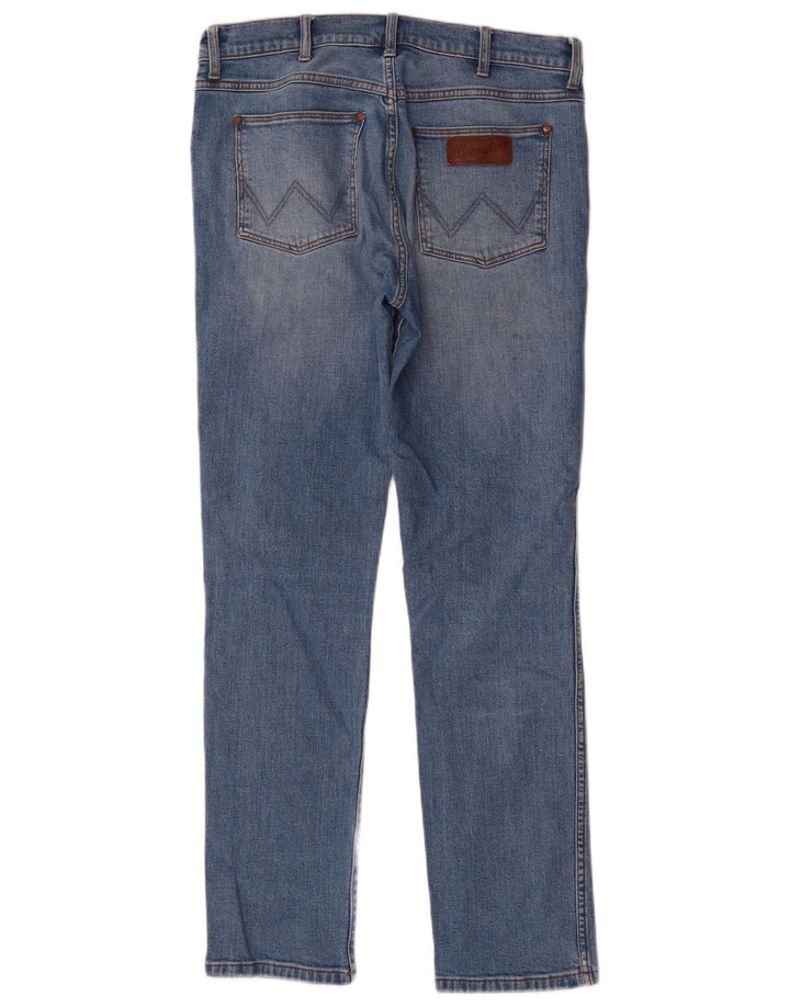 Jeans Wrangler Larston slim affusolati da uomo W32 L32 Blu