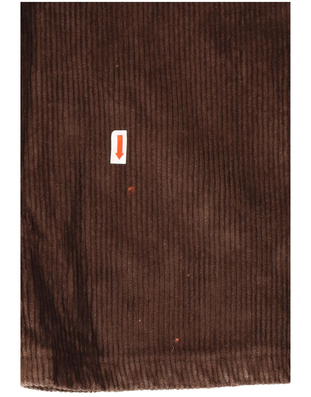 Pantaloni dritti da uomo in velluto a coste Carrera W34 L30 Marrone