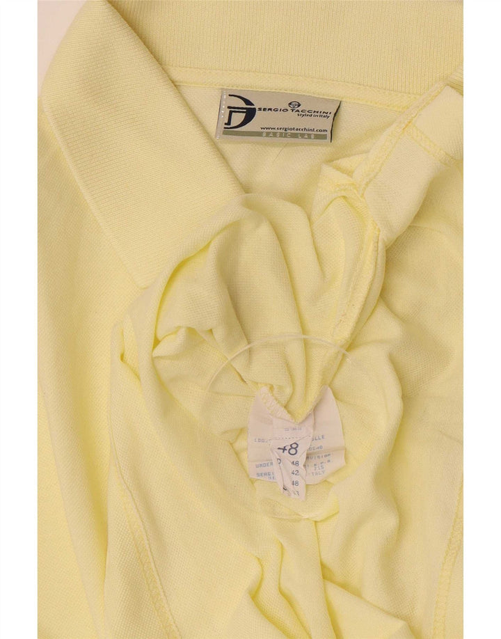 Polo Uomo Sergio Tacchini IT 48 Giallo Medio Cotone
