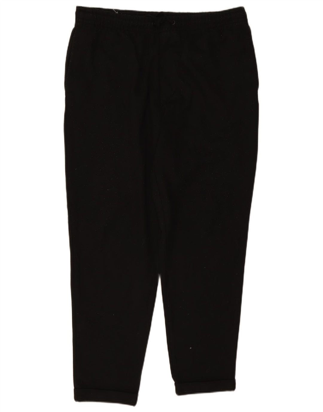 Pantaloni chino affusolati da uomo Zara grandi W32 L28 poliestere nero