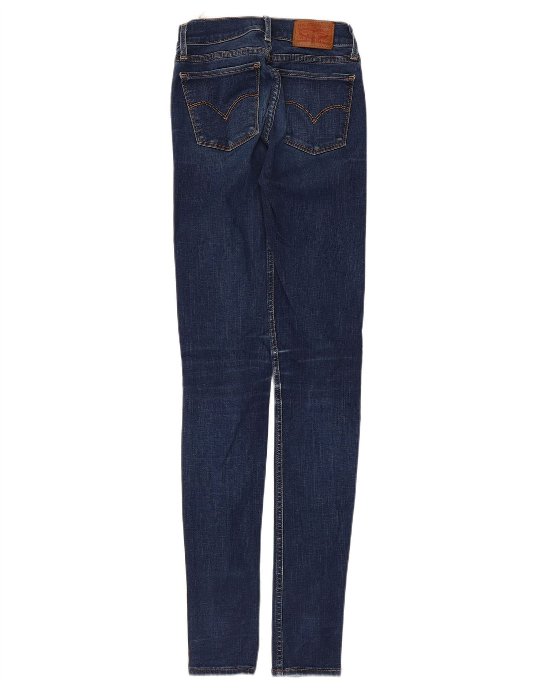 Jeans Levi's 710 Super Skinny da donna W23 L32 in cotone blu