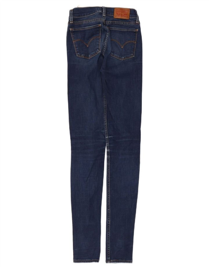 Jeans Levi's 710 Super Skinny da donna W23 L32 in cotone blu
