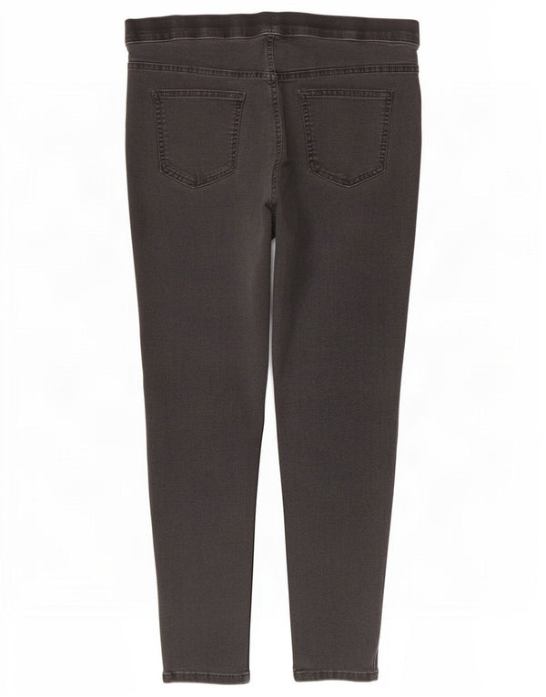 Marks & Spencer Womens Crop Jegging Jeans UK 16 Large W34 L25 Grey Cotton